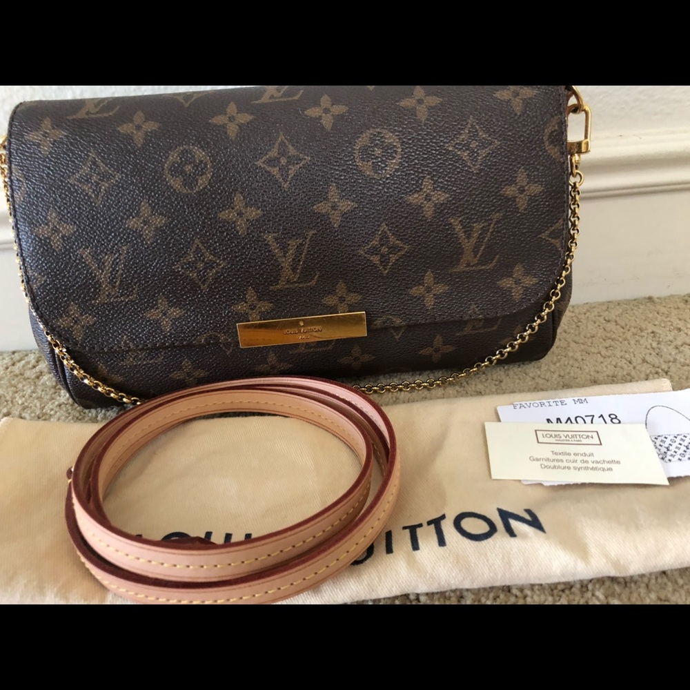 Louis Vuitton Monogram Favorite MM Handbag